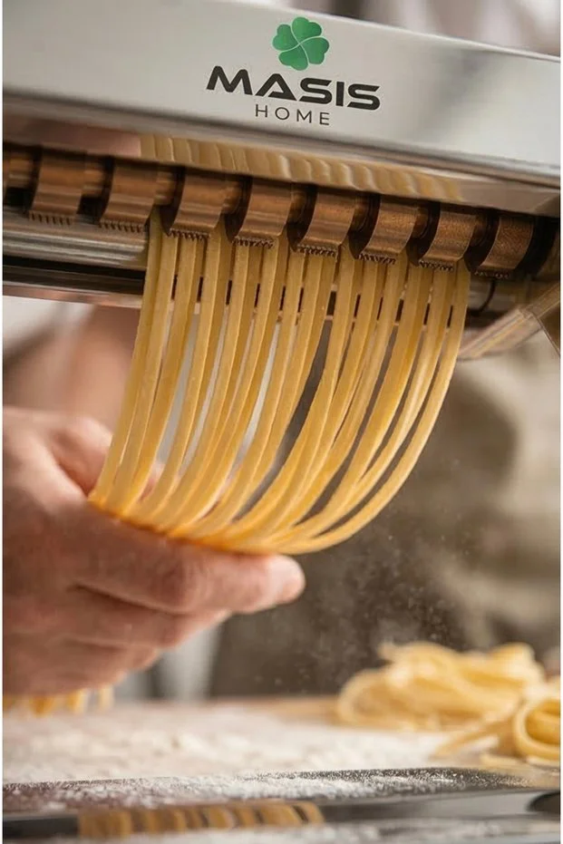 Erişte, Makarna, Spagetti, Hamur, Mantı Açma Makinesi Şekillendirici Erişte, Makarna, Spagetti, Hamur, Mantı Açma Makinesi Şekillendirici